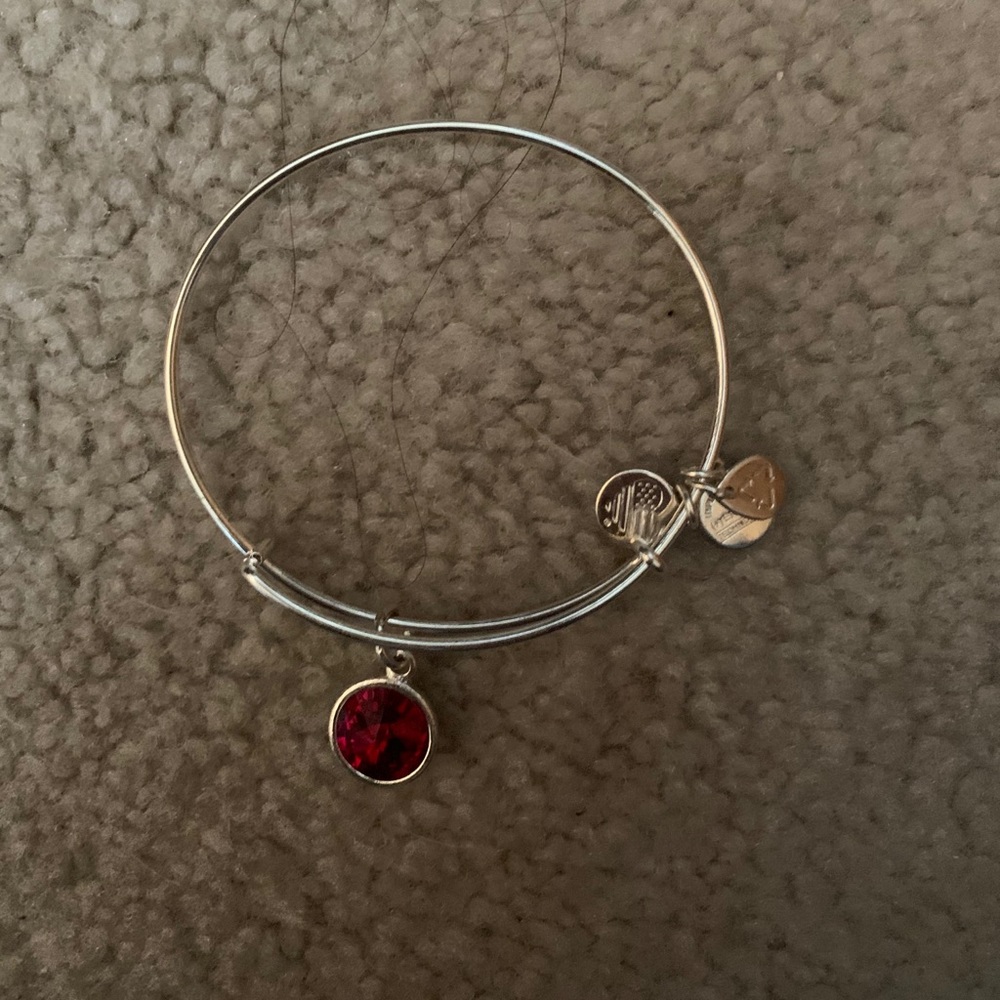 Silver alex and ani bracelet